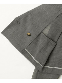 【MOGA】ハードボイルチェッククロップドジャケット 詳細画像 チェック 30