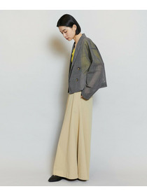 【MOGA】ハードボイルチェッククロップドジャケット 詳細画像 チェック 4