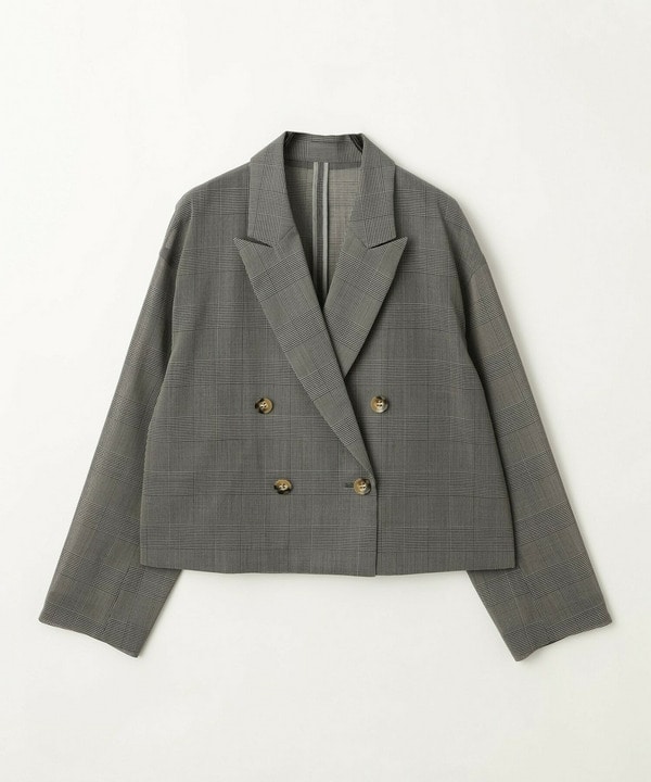 ハードボイルチェッククロップドジャケット 詳細画像 チェック 2