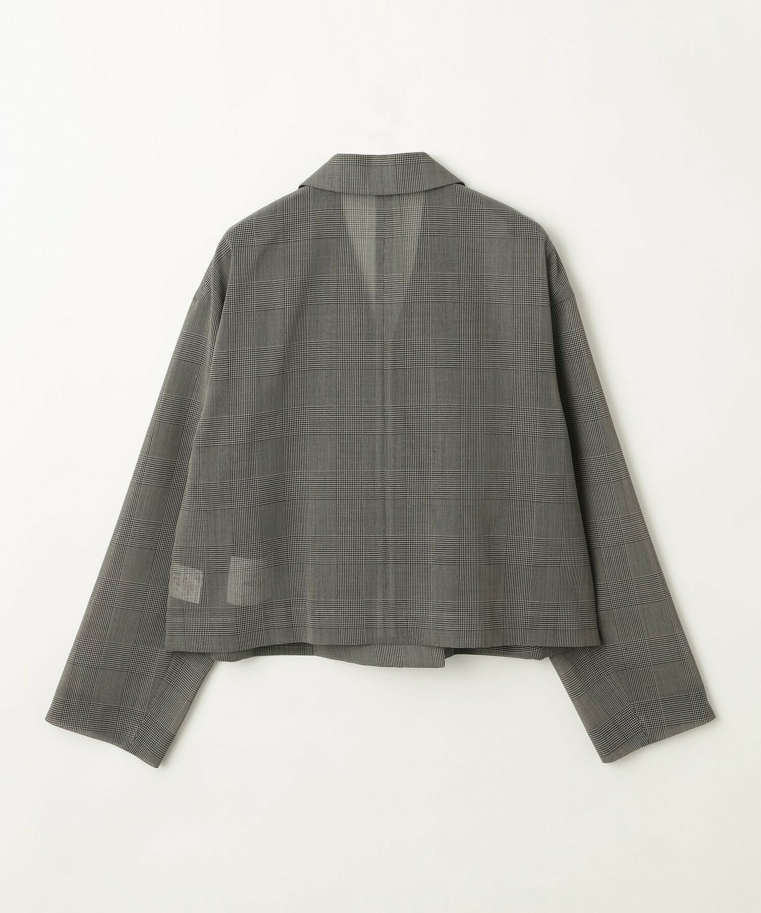 【MOGA】ハードボイルチェッククロップドジャケット 詳細画像 チェック 25