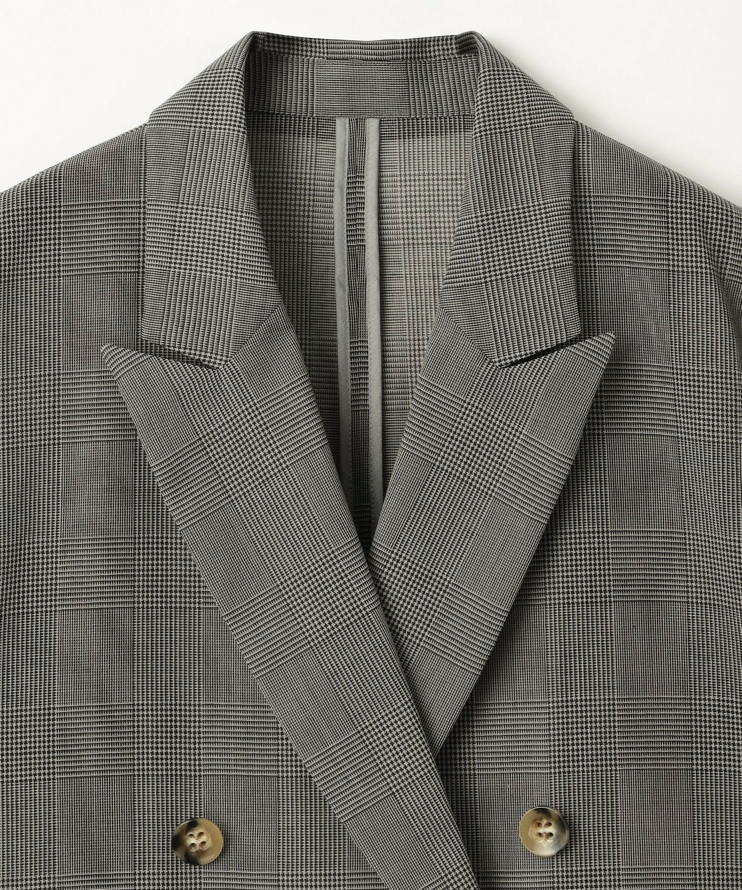 【MOGA】ハードボイルチェッククロップドジャケット 詳細画像 チェック 26