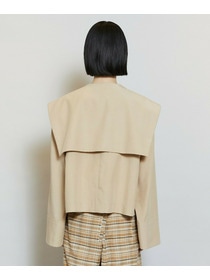 【MOGA】ライトグログランセーラージャケット 詳細画像 ブラック 23