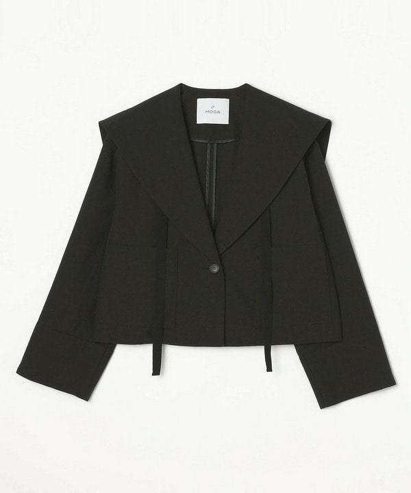 ライトグログランセーラージャケット 詳細画像 ブラック 2