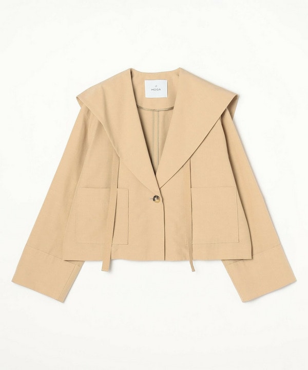 ライトグログランセーラージャケット 詳細画像 ベージュ 2