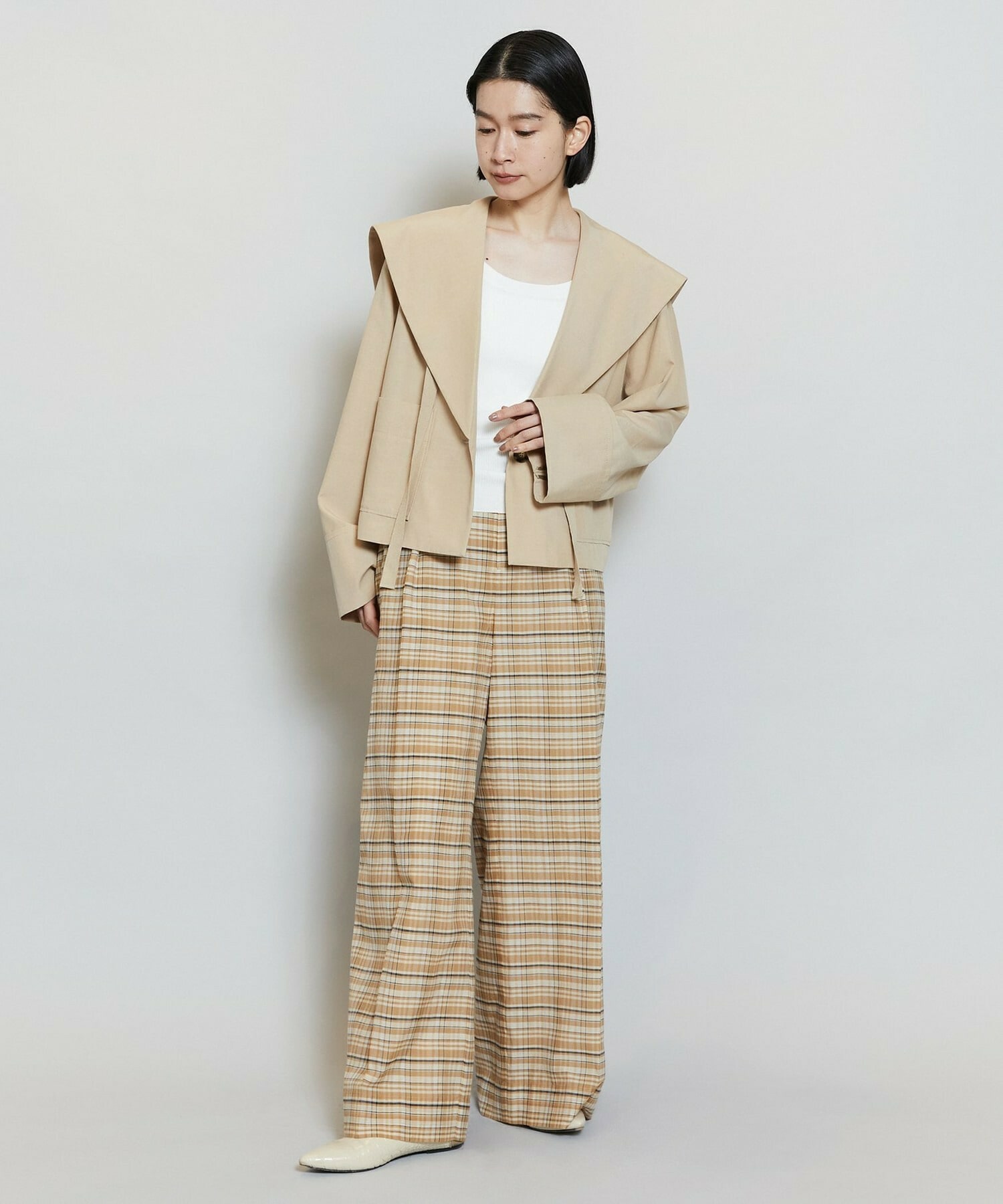 【MOGA】ライトグログランセーラージャケット 詳細画像 ブラック 12