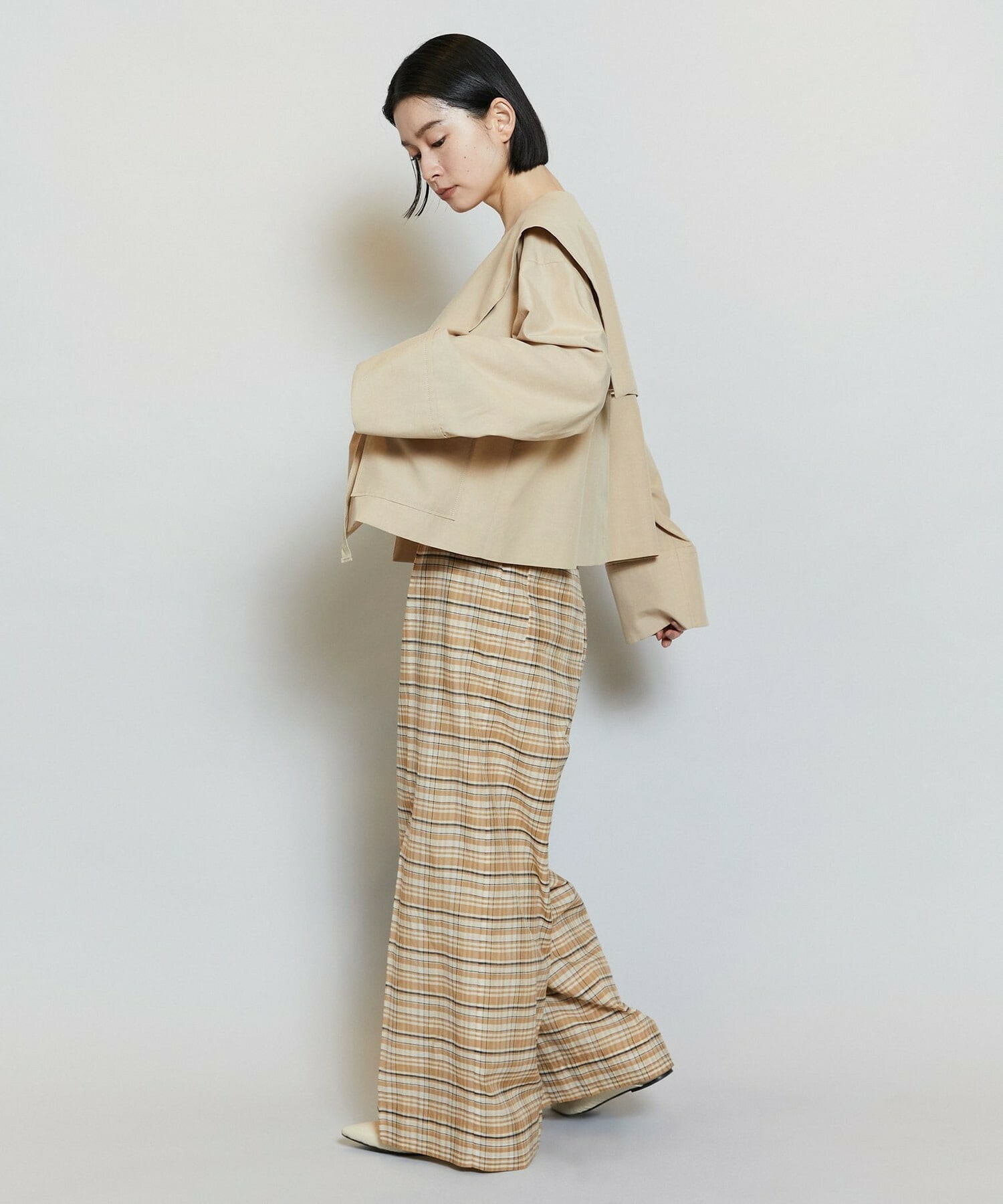 【MOGA】ライトグログランセーラージャケット 詳細画像 ブラック 14