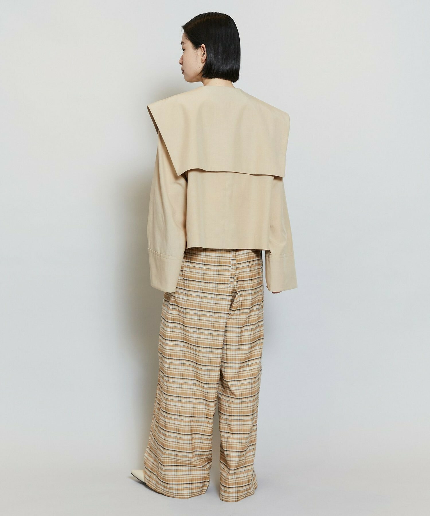 【MOGA】ライトグログランセーラージャケット 詳細画像 ブラック 15