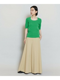 【MOGA】コンパクトツイルワイドフレアーパンツ 詳細画像 ベージュ 18