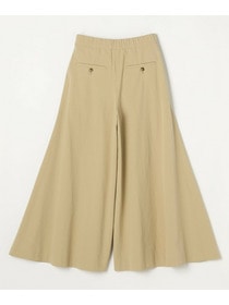 【MOGA】コンパクトツイルワイドフレアーパンツ 詳細画像 ベージュ 24