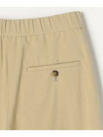 【MOGA】コンパクトツイルワイドフレアーパンツ 詳細画像 ベージュ 26