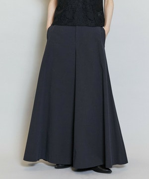 【MOGA】コンパクトツイルワイドフレアーパンツ 詳細画像 ダークネイビー 1