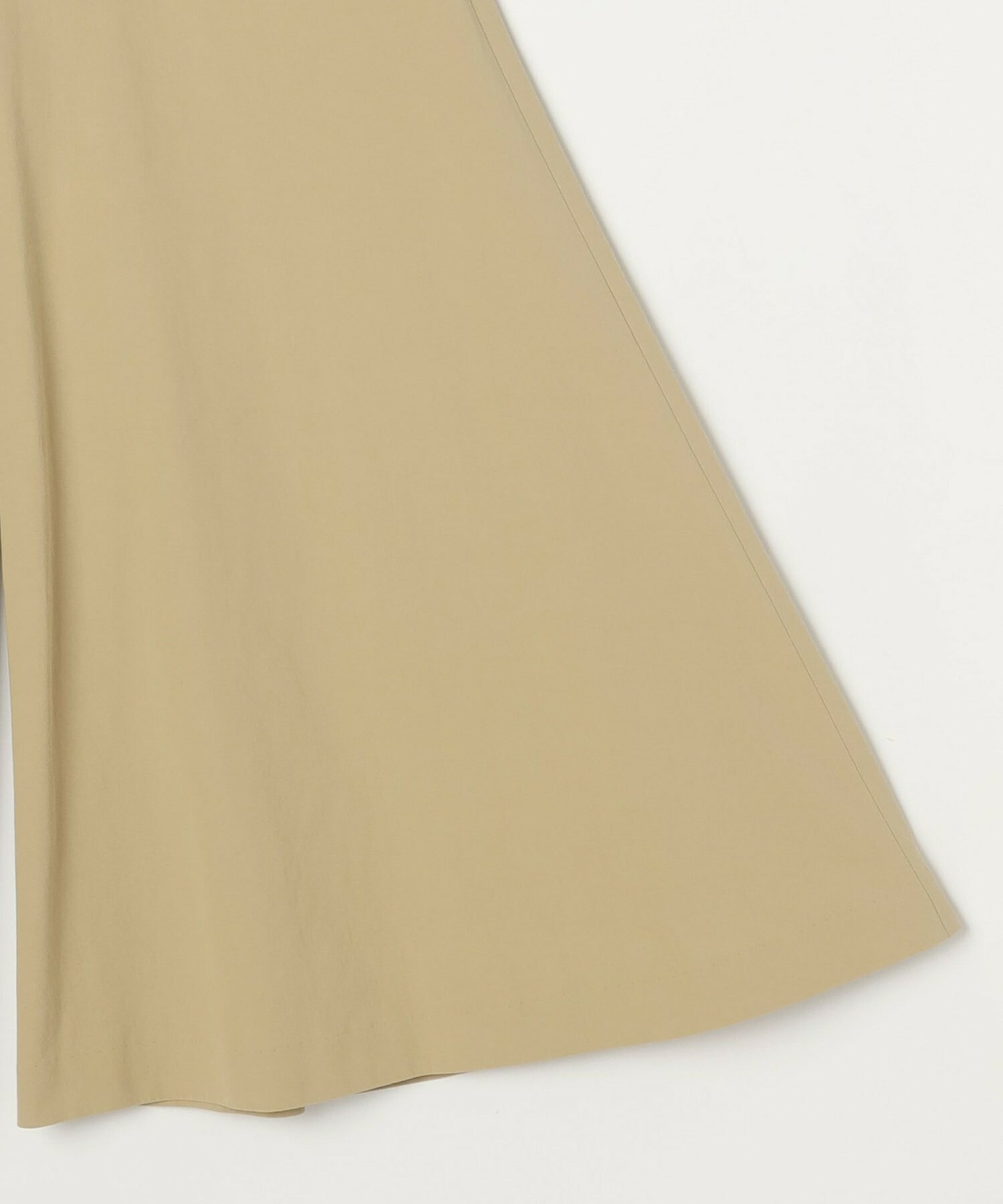 【MOGA】コンパクトツイルワイドフレアーパンツ 詳細画像 ベージュ 28