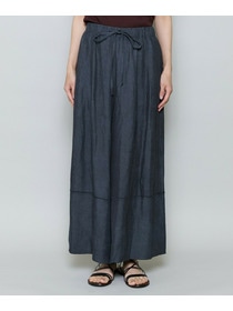 【MOGA】顔料染めツイルクロップドパンツ 詳細画像 ブラック 15
