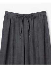 【MOGA】顔料染めツイルクロップドパンツ 詳細画像 ブラック 22