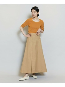 【MOGA】テンセルコットンツイルスカート 詳細画像 ベージュ 2