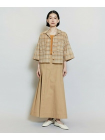 【MOGA】テンセルコットンツイルスカート 詳細画像 ベージュ 6