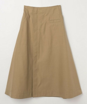 【MOGA】テンセルコットンツイルスカート 詳細画像 ベージュ 2