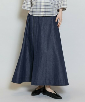 【MOGA】C/Liデニムスカート 詳細画像 ネイビー 1