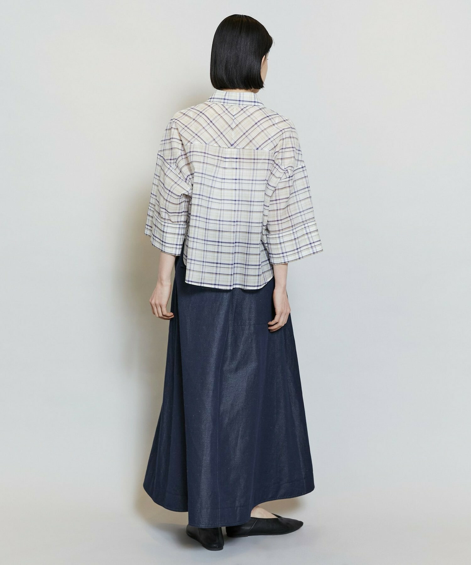 【MOGA】C/Liデニムスカート 詳細画像 ネイビー 7