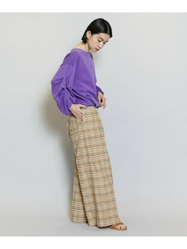 【MOGA】キアロスクーロニットトップス 詳細画像 パープル 16