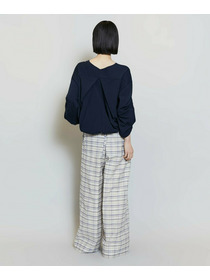 【MOGA】キアロスクーロニットトップス 詳細画像 パープル 7