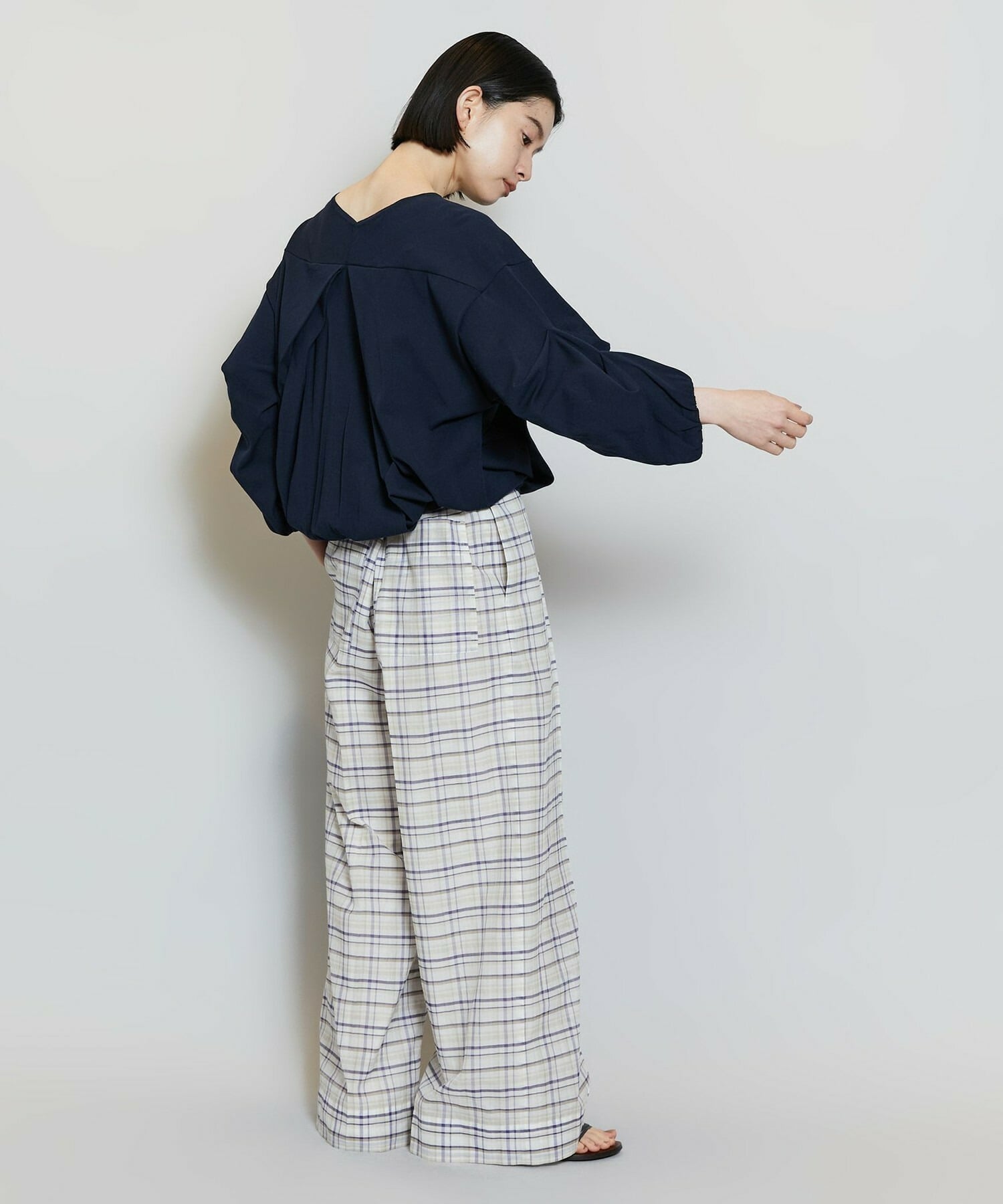 【MOGA】キアロスクーロニットトップス 詳細画像 パープル 6