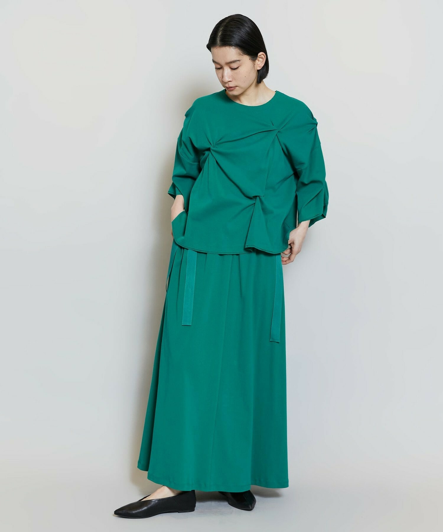 【MOGA】フレスカビンテージジャージトップス 詳細画像 グリーン 4