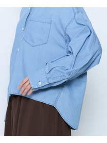 【feerique】feerique 3OZデニムシャツ 詳細画像 ブルー 11