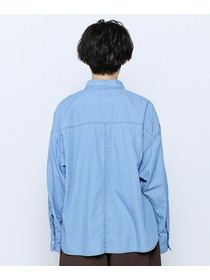 【feerique】feerique 3OZデニムシャツ 詳細画像 ブルー 9