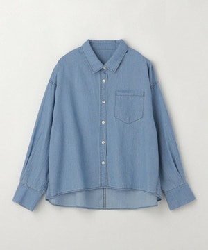 【feerique】feerique 3OZデニムシャツ 詳細画像 サックスブルー 2