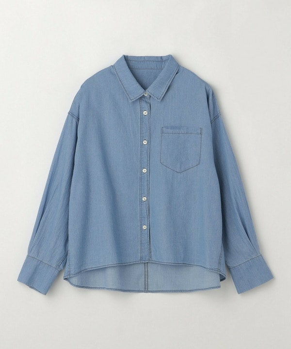 feerique 3OZデニムシャツ 詳細画像 サックスブルー 2