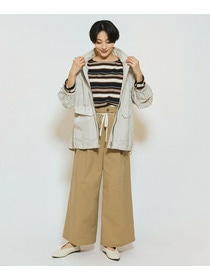 【feerique】feerique 綿ナイロンクロスマウンテンパーカー 詳細画像 チャコールグレー 17