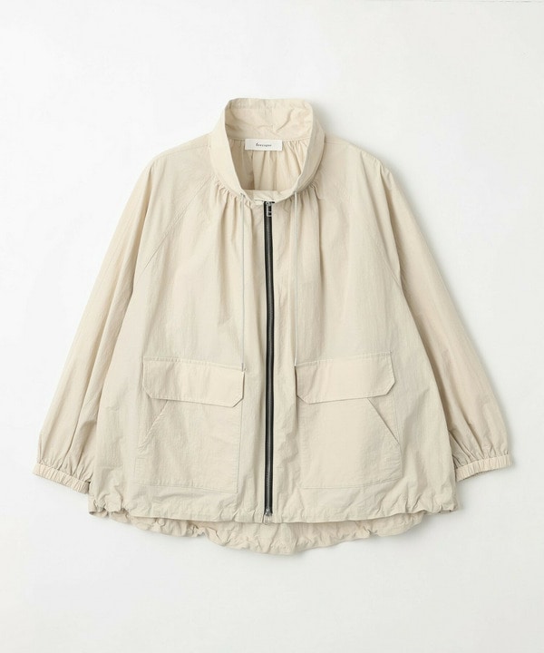 feerique 綿ナイロンクロスマウンテンパーカー 詳細画像 ベージュ 2