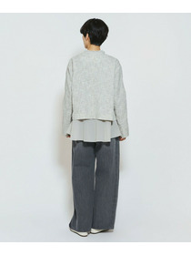 【feerique】feerique カラミツイードノーカラージャケット 詳細画像 キナリ 15