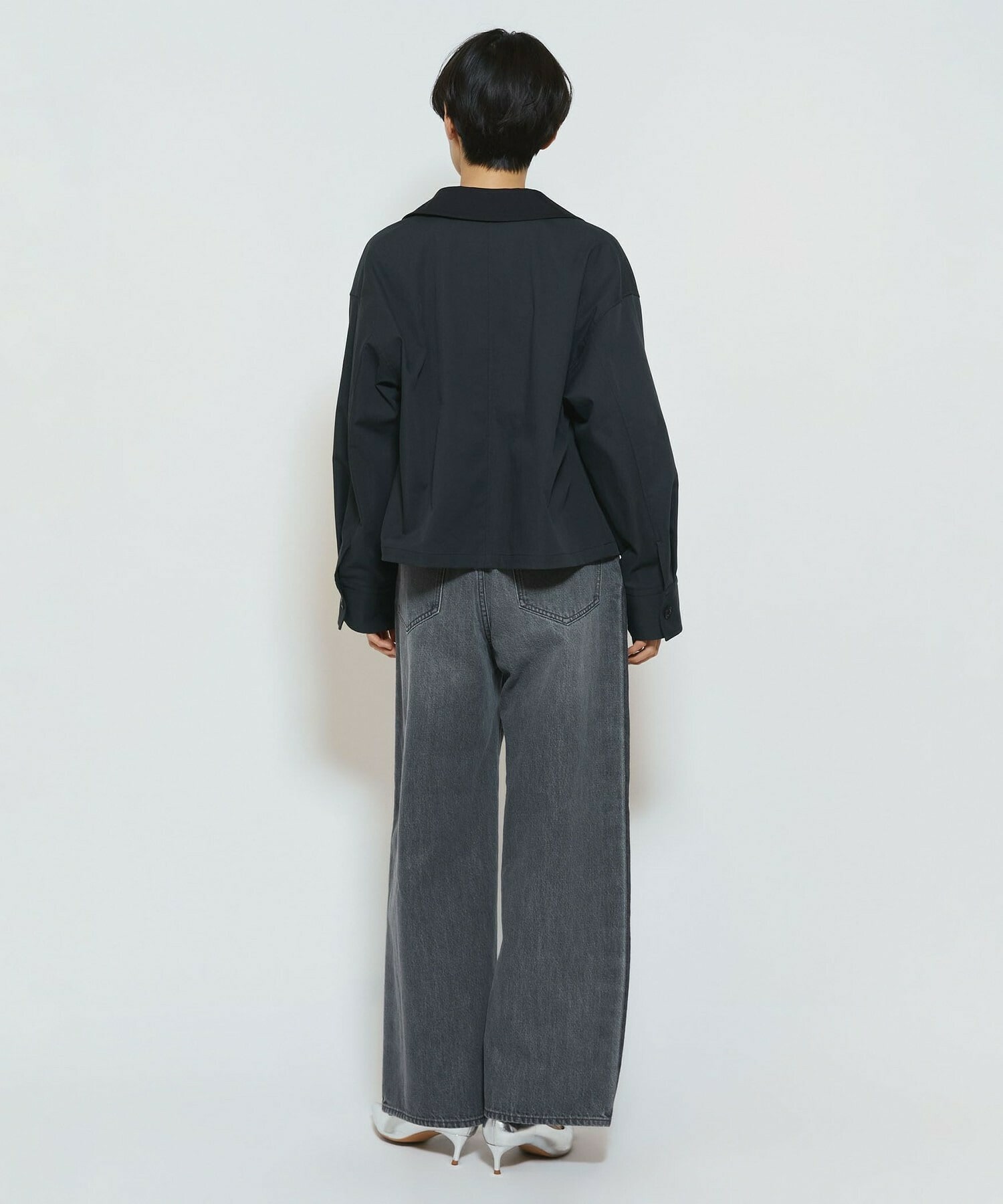 【feerique】feerique カラミツイードノーカラージャケット 詳細画像 キナリ 6