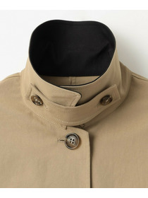 【feerique】feerique ポリエステルツイルワイドクロップドジャケット 詳細画像 チャコールグレー 24