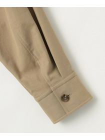 【feerique】feerique ポリエステルツイルワイドクロップドジャケット 詳細画像 チャコールグレー 25