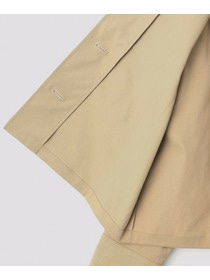 【feerique】feerique ポリエステルツイルワイドクロップドジャケット 詳細画像 チャコールグレー 28