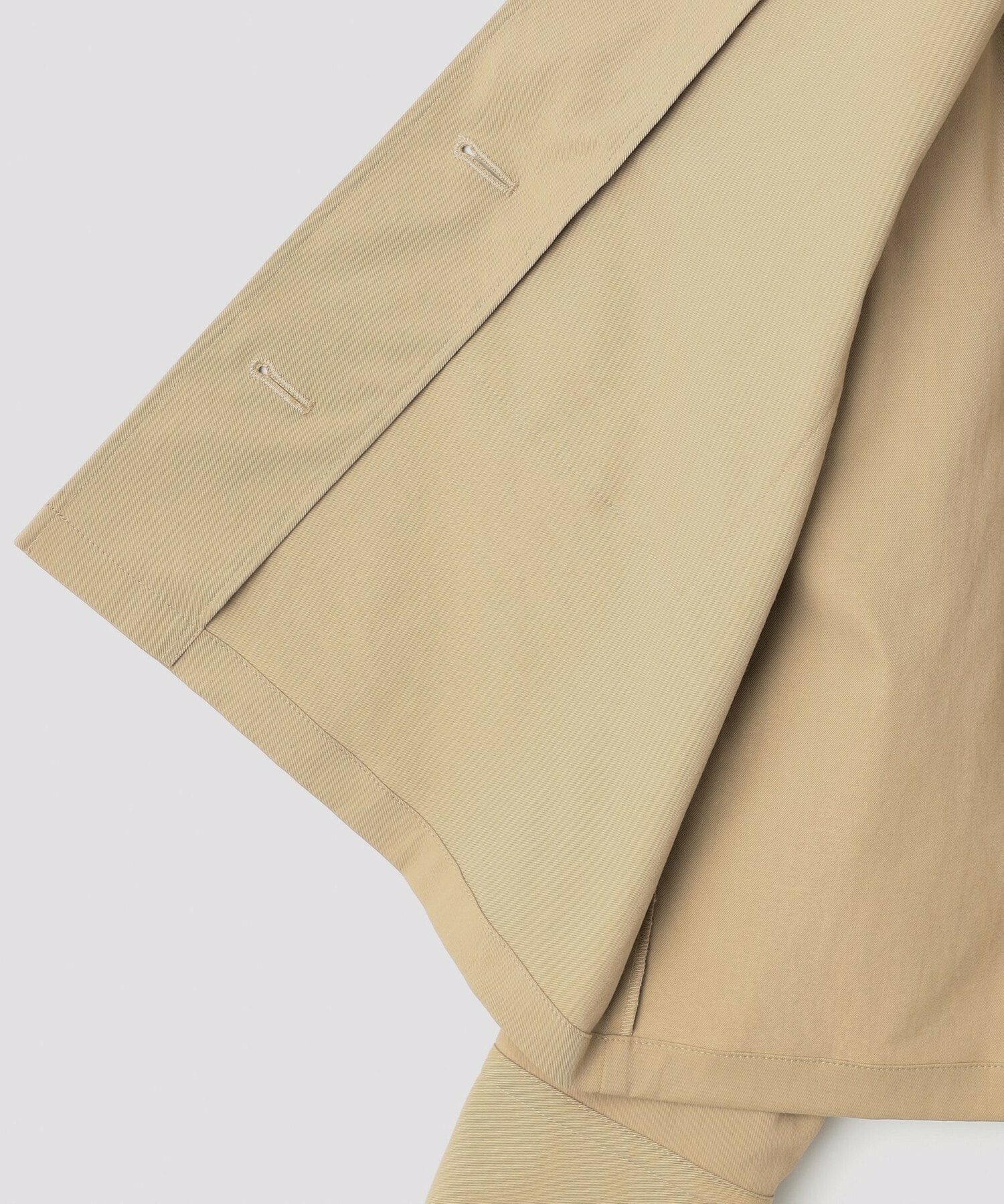 【feerique】feerique ポリエステルツイルワイドクロップドジャケット 詳細画像 チャコールグレー 28