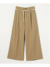 【feerique】feerique ポリエステルツイルワイドチノパンツ 詳細画像 ベージュ 22