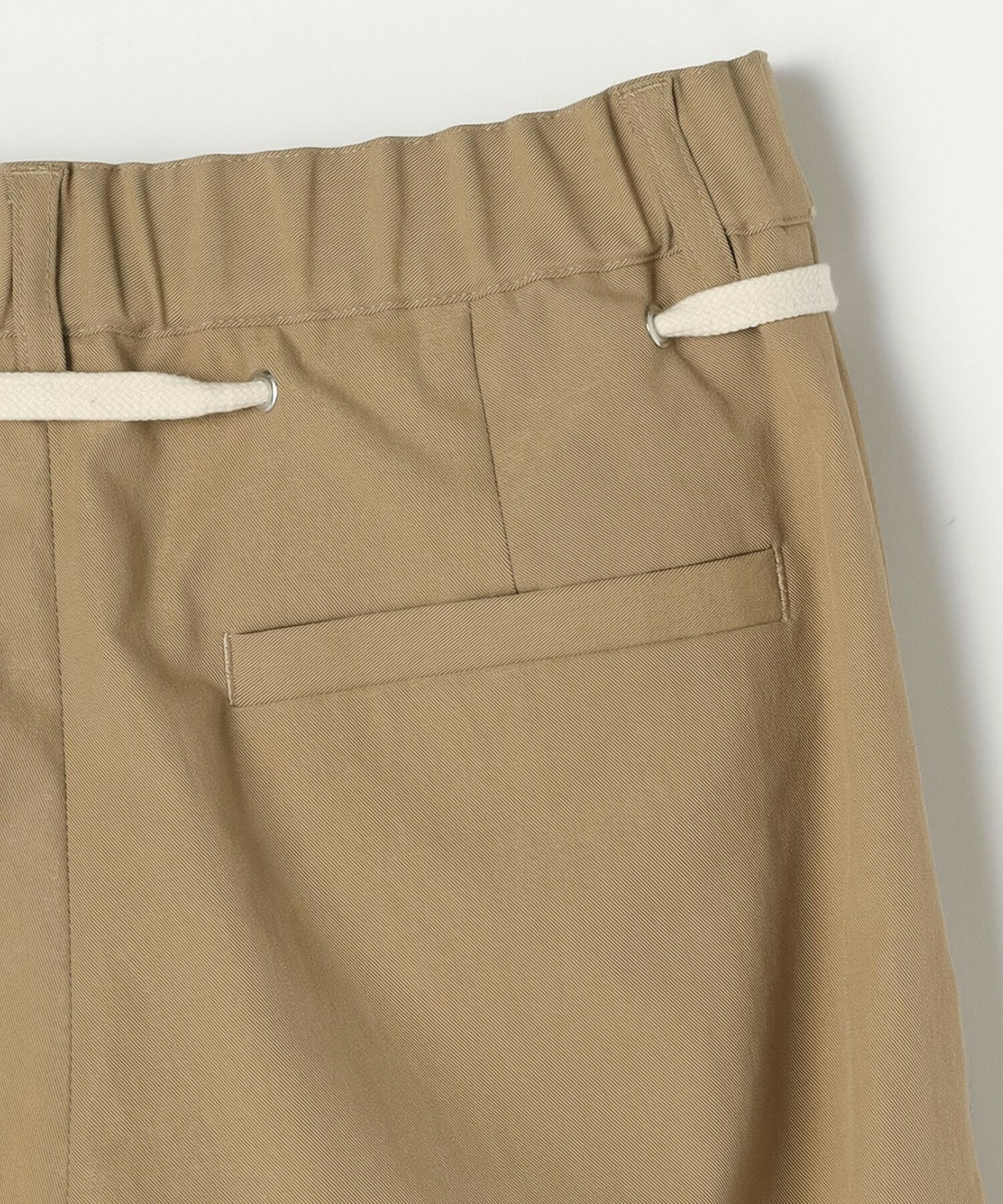 【feerique】feerique ポリエステルツイルワイドチノパンツ 詳細画像 ベージュ 26