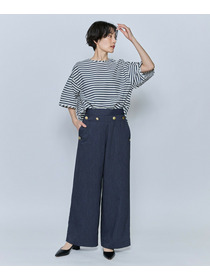 【feerique】feerique テクニカルデニムパンツ 詳細画像 ブルー 4