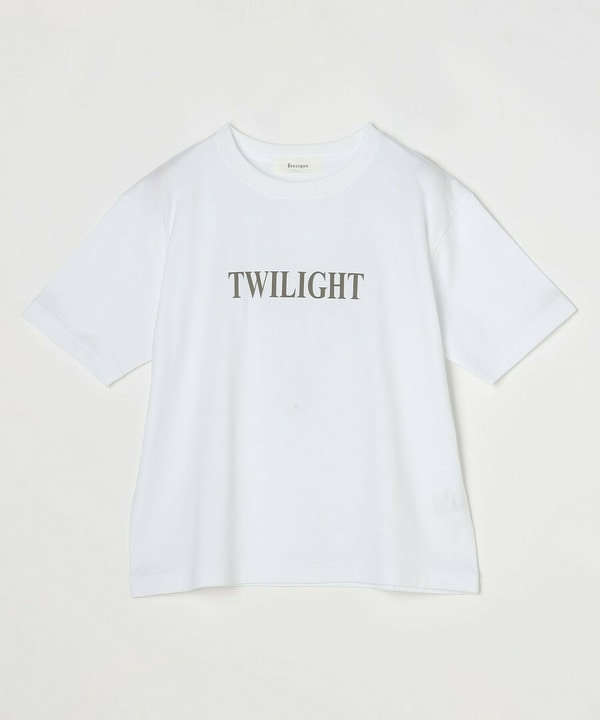 feerique ロゴプリントTシャツ 詳細画像 ホワイト 1