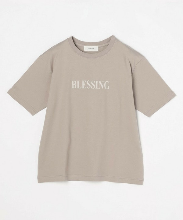 feerique ロゴプリントTシャツfeerique ロゴプリントTシャツ