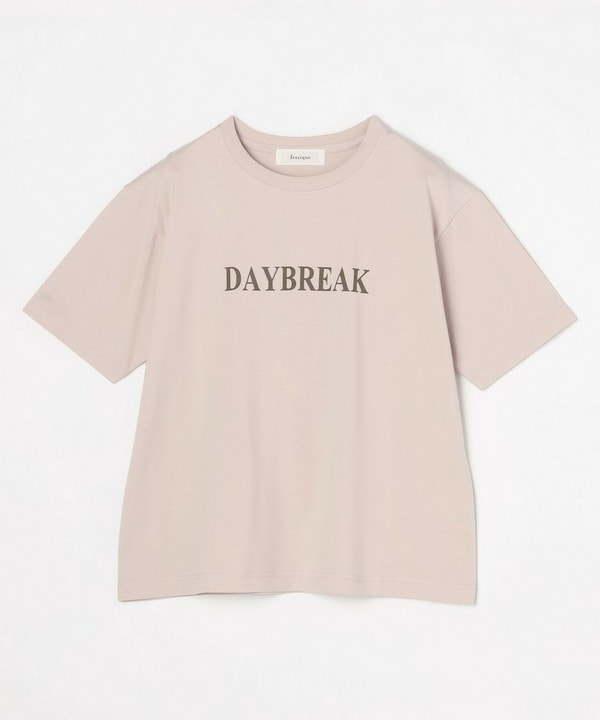 feerique ロゴプリントTシャツ 詳細画像 ピンク 2