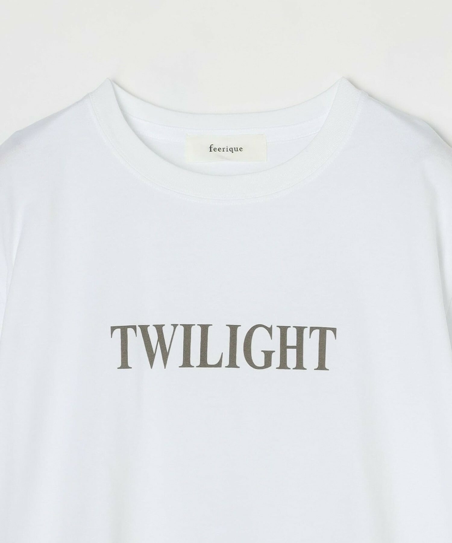 【feerique】feerique ロゴプリントTシャツ 詳細画像 グレー系その他 15