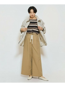 【feerique】feerique マルチボーダーワイドプルオーバーT 詳細画像 ブラック系その他 10