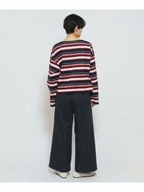 【feerique】feerique マルチボーダーワイドプルオーバーT 詳細画像 ブラック系その他 15