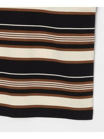 【feerique】feerique マルチボーダーワイドプルオーバーT 詳細画像 ブラック系その他 27