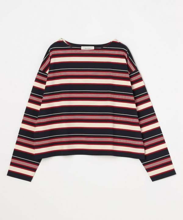 feerique マルチボーダーワイドプルオーバーT 詳細画像 レッド系その他 2